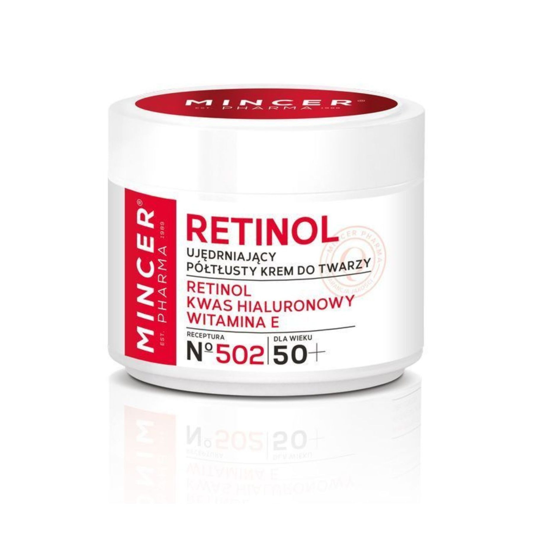 Укрепляющий крем для лица RETINOL 50+, №502